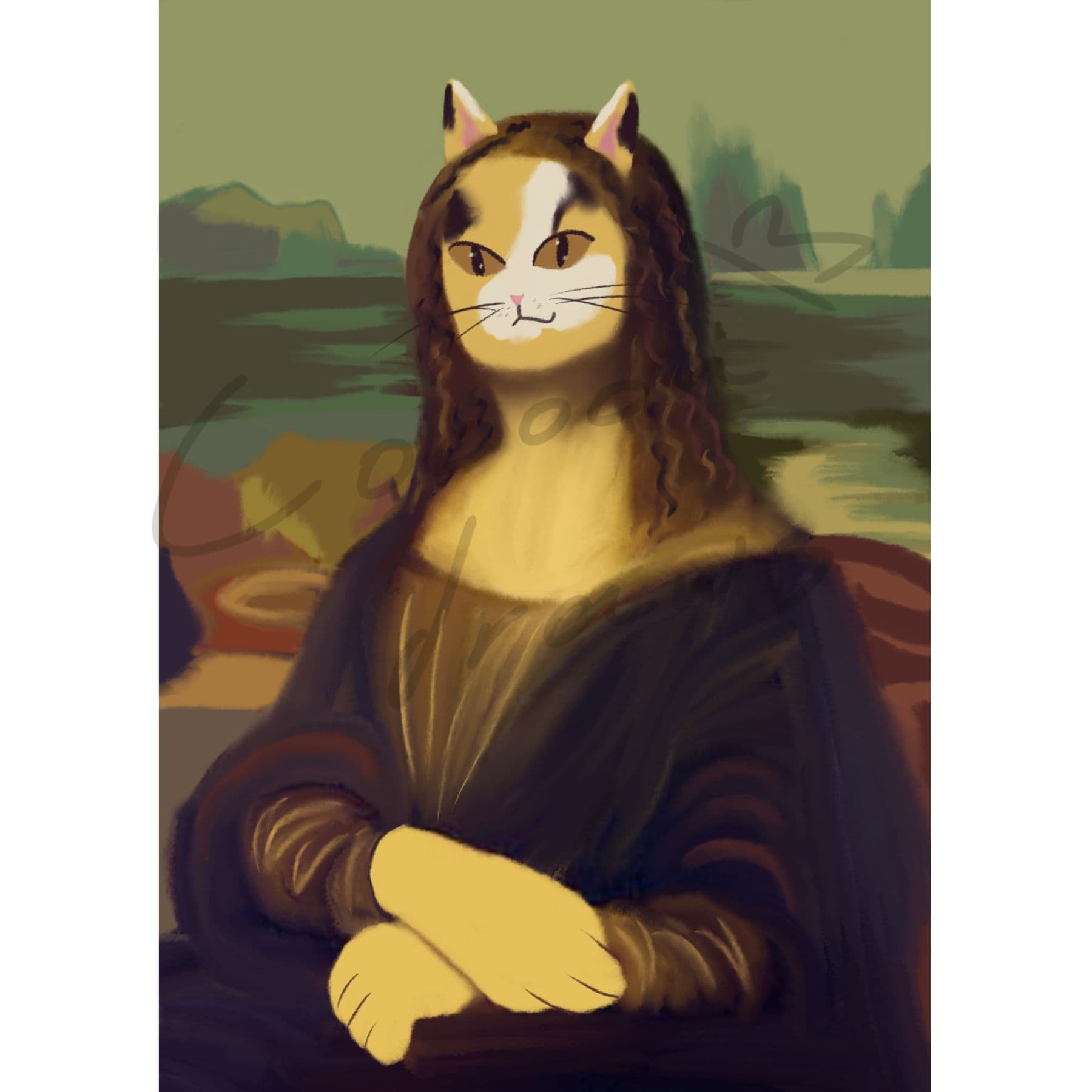 Prints Cats in Art