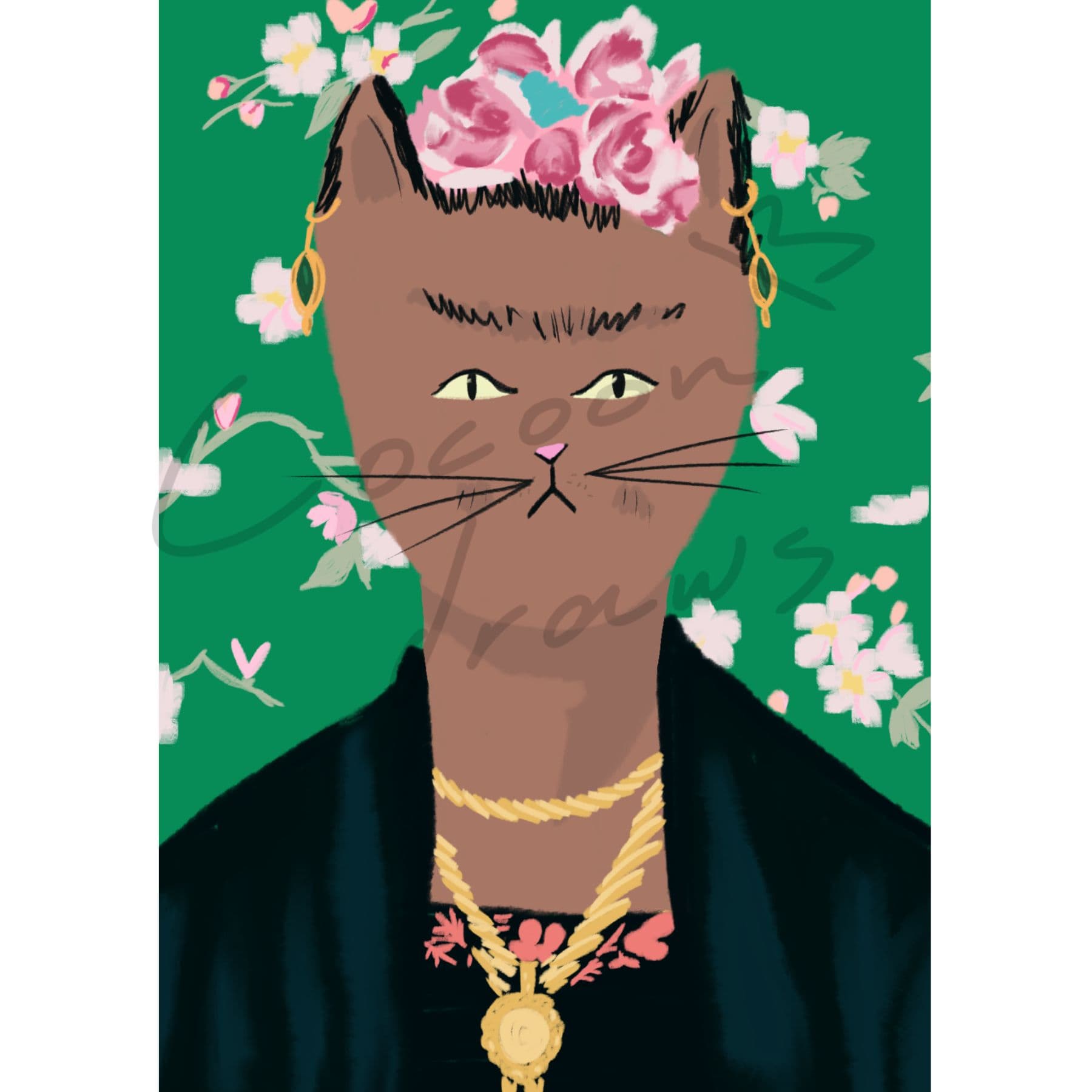 Prints Cats in Art